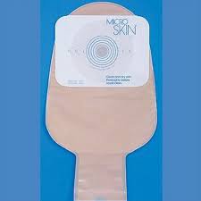 One-Piece Drainable Clear Colostomy Pouch, 11 Inch Length, 1½ Inch Stoma, Sold As 10/Box Cymed 81300