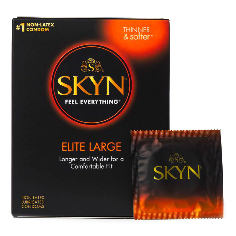 Skyn® Elite Lubricated Polyisoprene Condom, Sold As 1008/Case Sxwell 210149