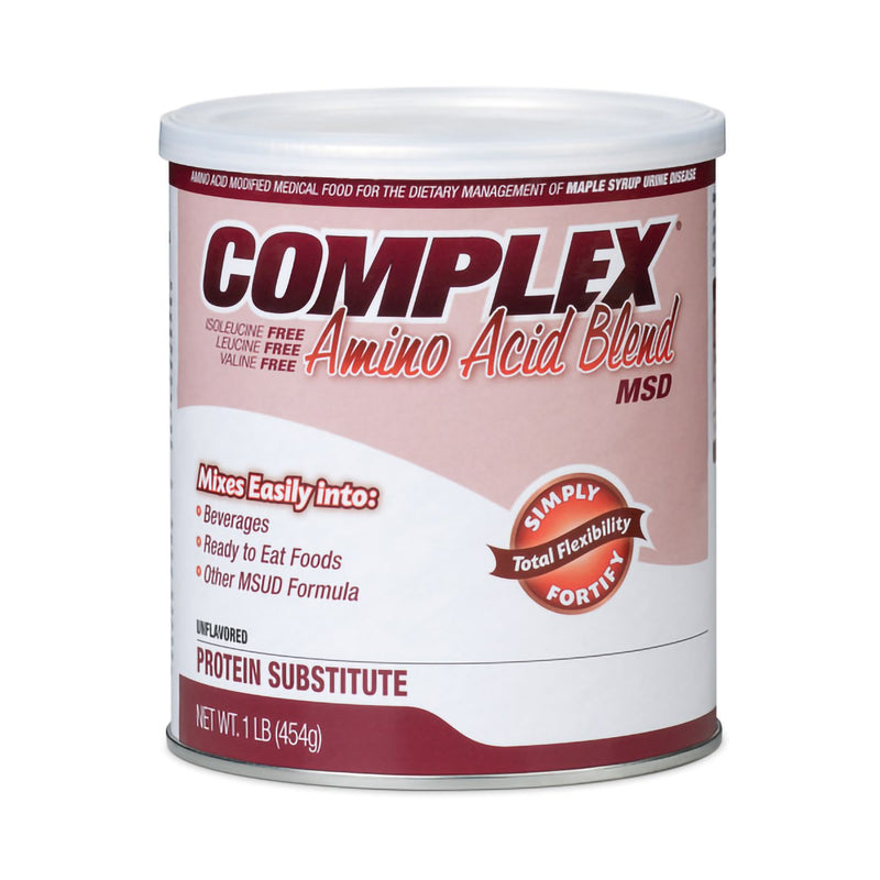 Complex® Amino Acid Blend Medical Food For The Dietary Management Of Msud, 1 Lb. Can, Sold As 4/Case Nutricia 120459