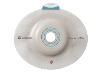 Sensura® Mio Click Ostomy Barrier With 1½ Inch Stoma Opening, Sold As 5/Box Coloplast 16933