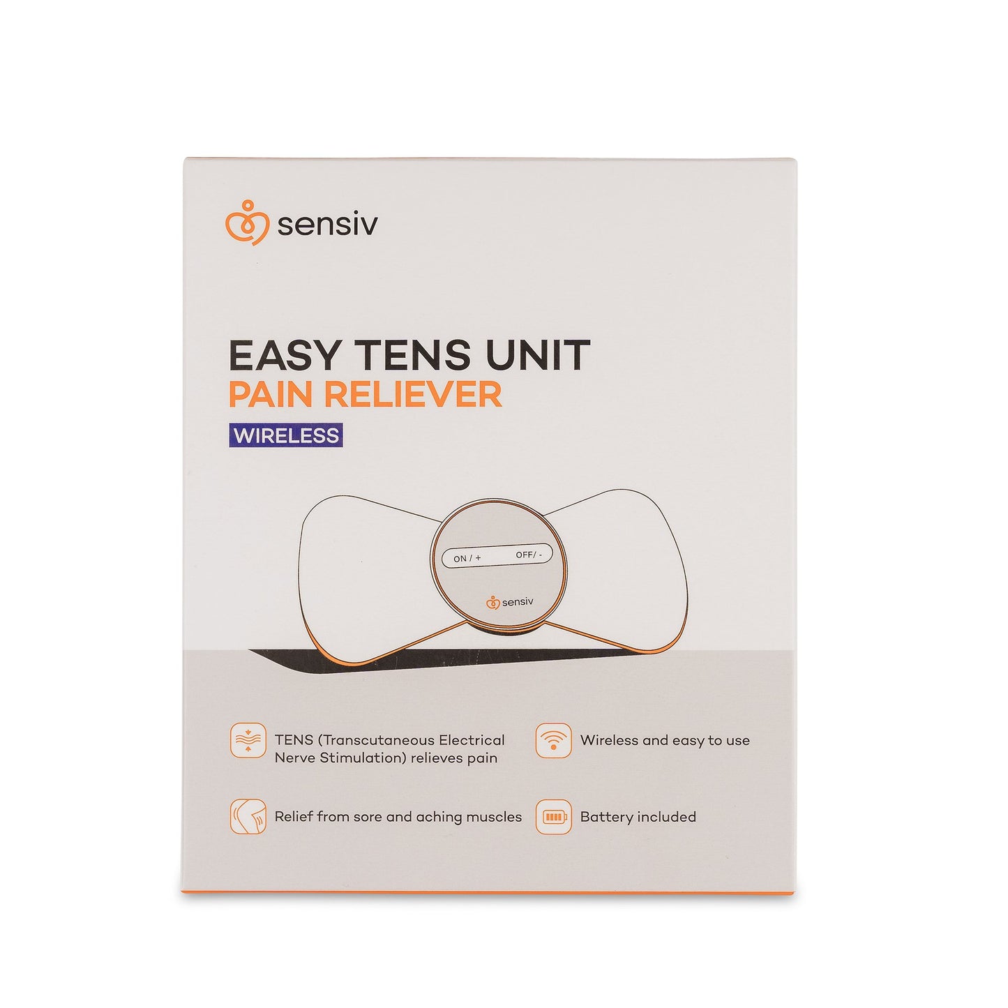 Sensiv Easy Relief Tens Unit, Sold As 30/Case Acutens Sentense