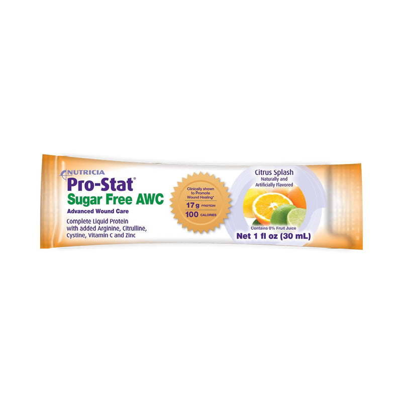 Pro-Stat® Sugar Free Awc Citrus Splash Complete Liquid Protein, Sold As 96/Case Nutricia 78399