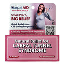 Carpalaid Patch Pregnancy Hand-Based Carpal Tunnel Support, Small, Sold As 720/Case Carpal Smp15Pk
