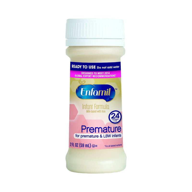 Enfamil® Premature With Iron Infant Formula, 2 Oz. Ready To Use Nursette Bottle, Sold As 6/Pack Mead 156301