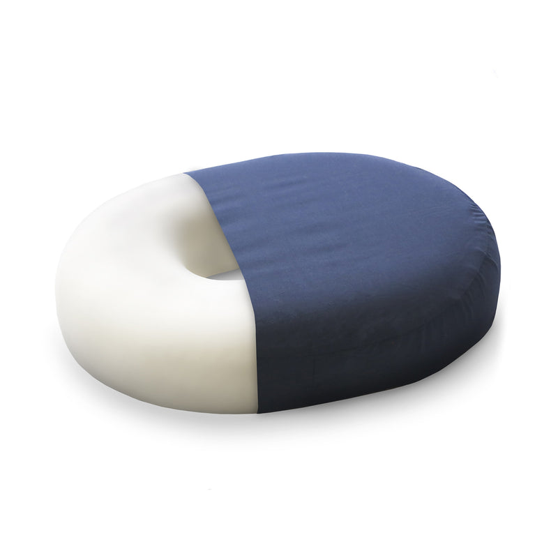 Mabis Healthcare Molded Foam Doughnut Seat Cushion, 16 Inch, Navy, Sold As 1/Each Mabis 513-8016-2400