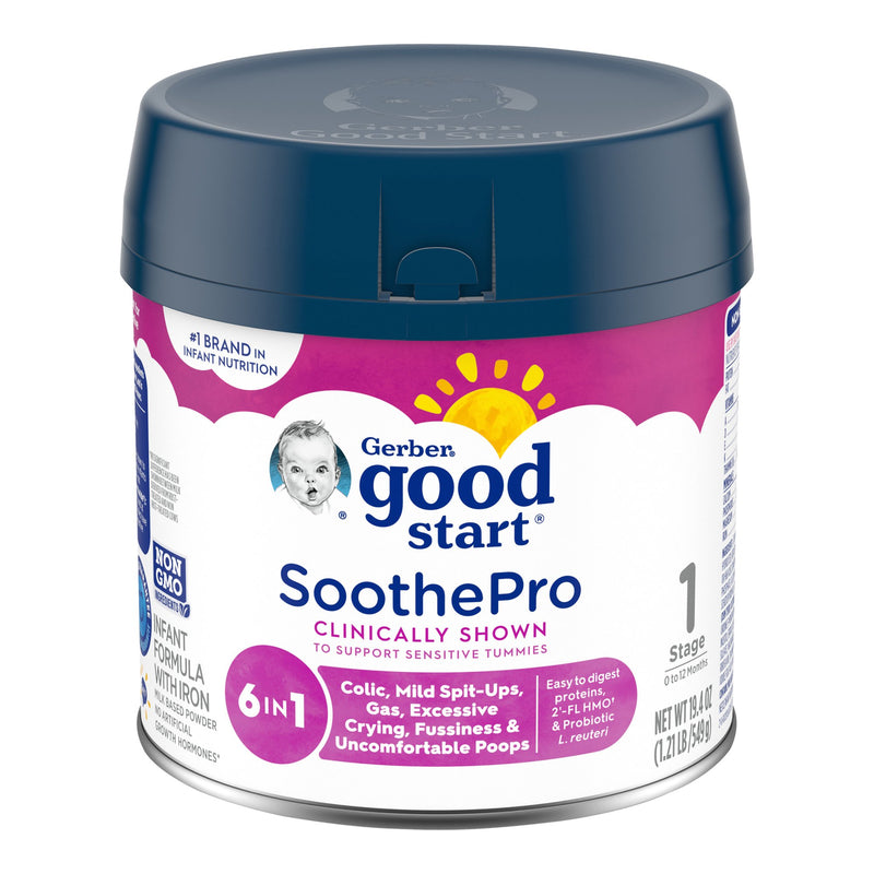 Gerber® Good Start® Soothepro Powder Infant Formula, 1.21 Lb. Canister, Sold As 1/Each Nestle 5000048723