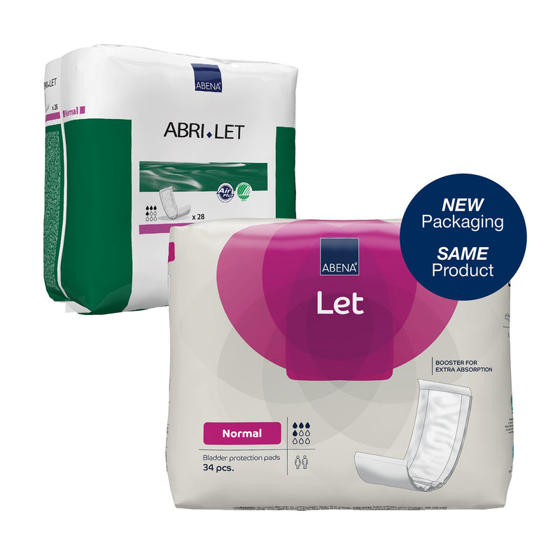 Abri-Let™ Normal Incontinence Booster Pad, 4 X 15 Inch, Sold As 28/Bag Abena 300216
