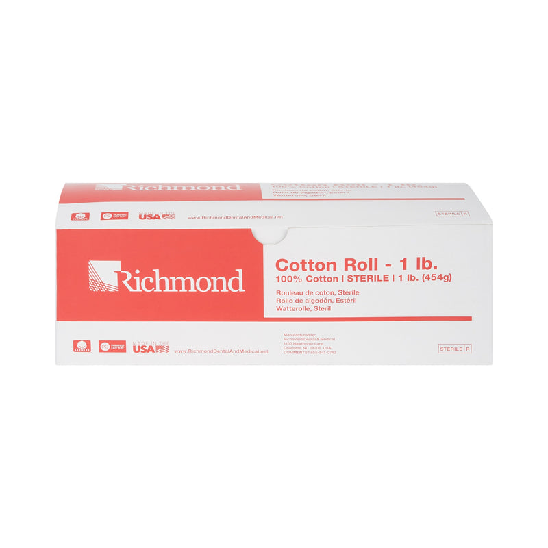 Richmond Sterile Bulk Rolled Cotton, 12 Inch X 3-3/5 Yard, Sold As 12/Case Richmond 1098403