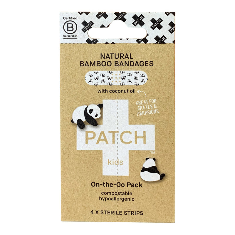 Patch™ Kids On The Go Pack Adhesive Strip With Coconut Oil, 3/4 X 3 Inch, Sold As 50/Box Nutricare Patcootgct