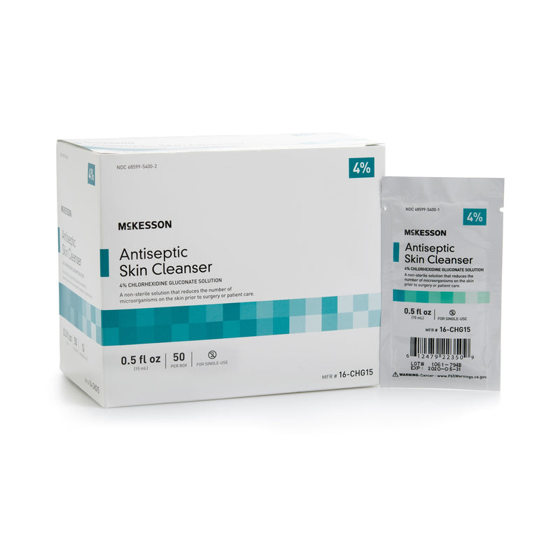 Mckesson Antiseptic Skin Cleanser, Sold As 500/Case Mckesson 16-Chg15