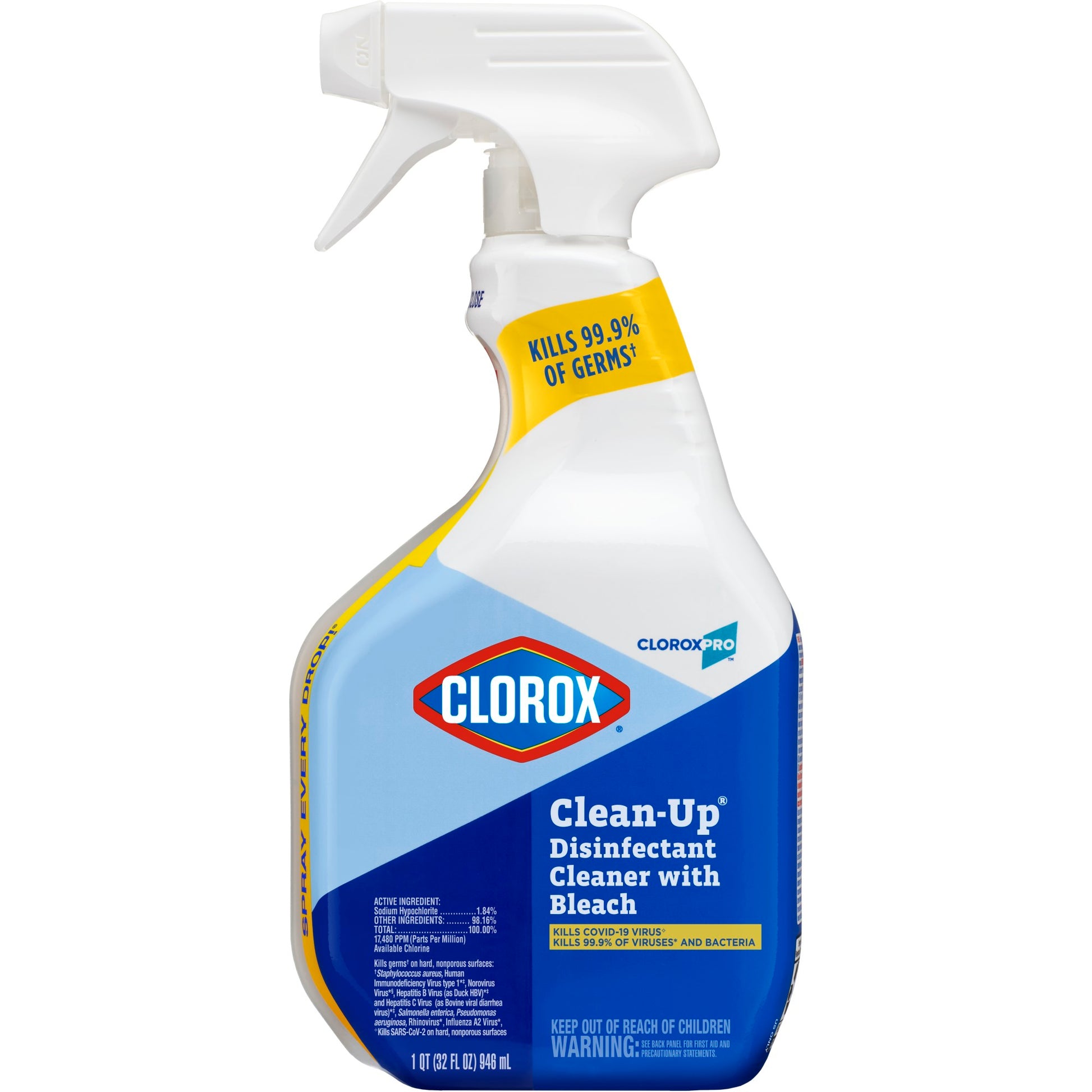 Clorox Clean-Up Surface Disinfectant Cleaner, Sold As 1/Bottle The 35417