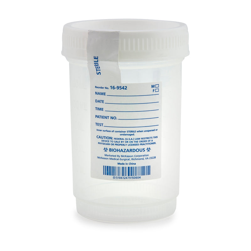 Mckesson Specimen Container For Pneumatic Tube Systems, 120 Ml, Sold As 1/Each Mckesson 16-9542
