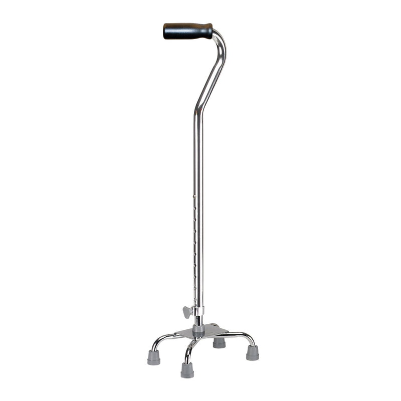 Drive™ Aluminum Small Base Quad Cane, 30 – 39 Inch Height, Sold As 1/Each Drive 10301-4