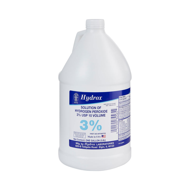 Hydrox® Hydrogen Peroxide Antiseptic, 1 Gal. Bottle, Sold As 1/Each Mckesson A0013