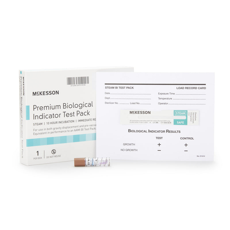Mckesson Sterilization Biological Indicator Pack, Sold As 25/Case Mckesson 73-Sbt025
