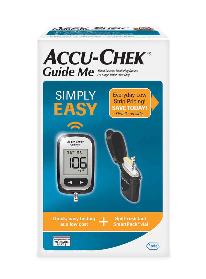 Accu-Chek® Blood Glucose System Self Test Kit, Sold As 1/Kit Roche 08499896001