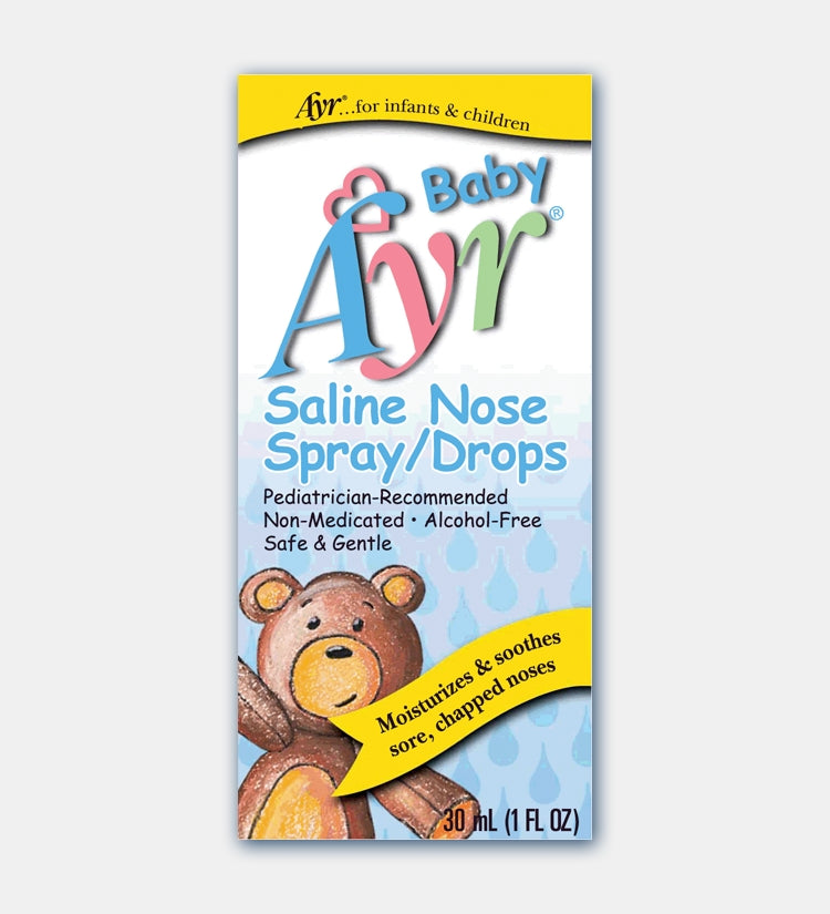 Ayr® Baby Saline Nose Spray / Drops Saline Nasal Spray, Sold As 1/Each Bf 00225055050