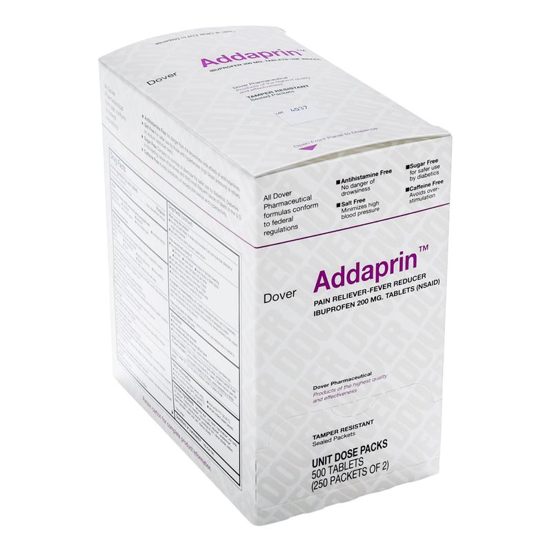 Addaprin™ Ibuprofen Pain Relief, Sold As 250/Box Medique 1625314