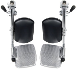 Drive™ Wheelchair Foot Plate For Use With Bariatric Sentra Ec Wheelchairs, Sold As 1/Pair Drive Phelr