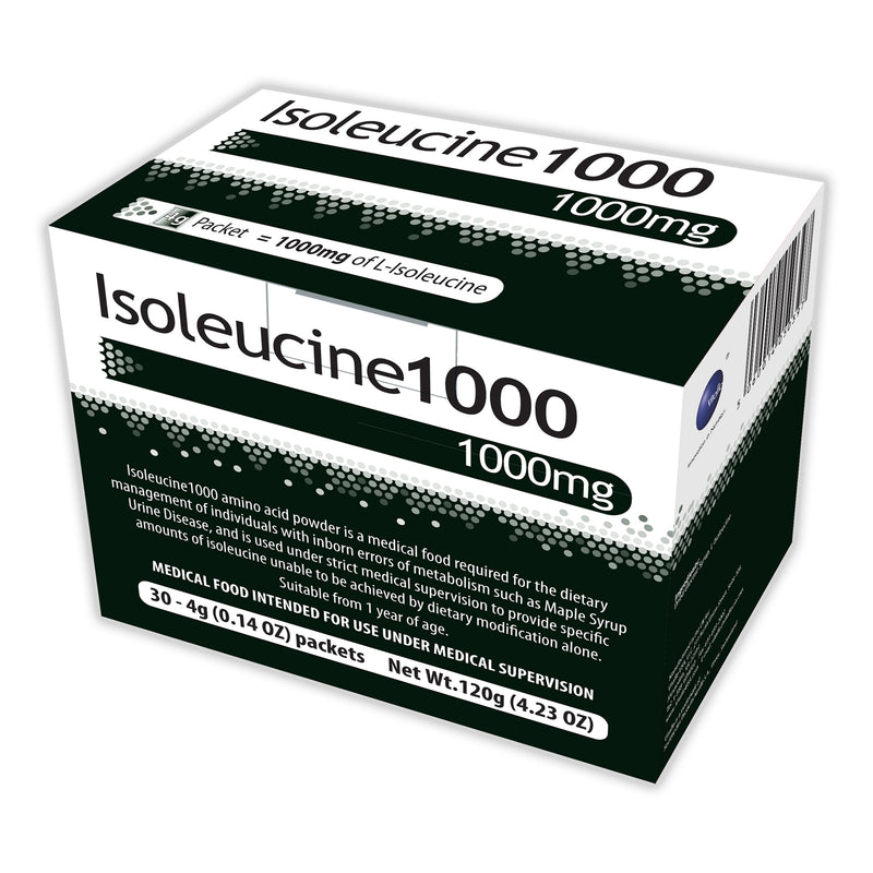 Isoleucine1000™ For The Dietary Management Of Msud, Sold As 30/Box Vitaflo 812539021018