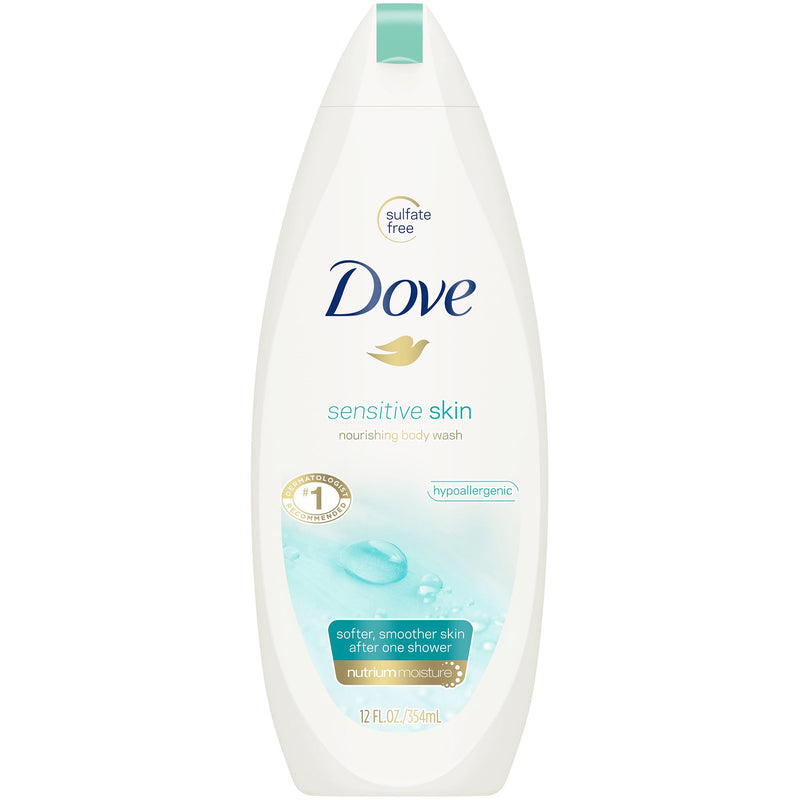 Dove® Sensitive Skin Body Wash, Sold As 1/Each Unilever 01111112212