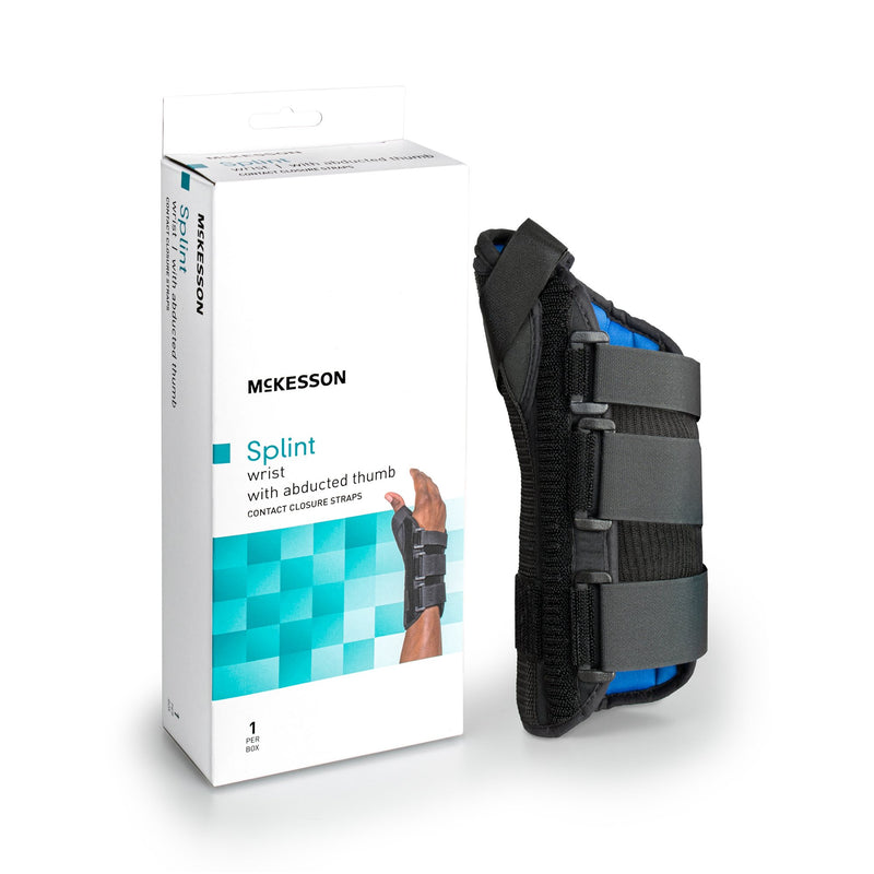 Mckesson Right Wrist Splint With Abducted Thumb, Medium, Sold As 1/Each Mckesson 155-81-87305