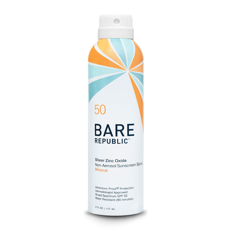 Sunscreen Bare Republic® Mineral Sport Spf 50 Lotion 6 Oz. Aerosol Can, Sold As 12/Case Coola Br10153