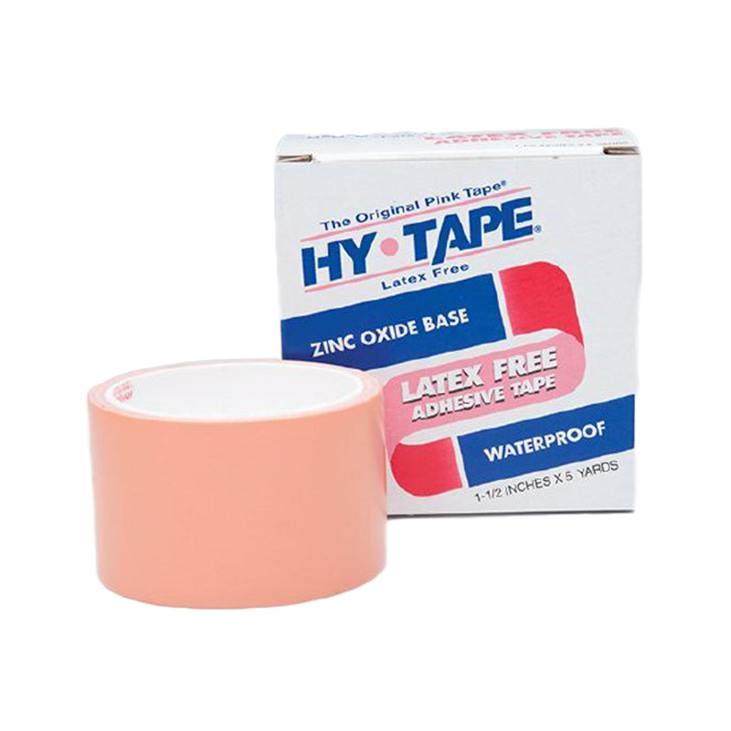 Hy-Tape® Zinc Oxide Adhesive Medical Tape, 2 Inch X 5 Yard, Pink, Sold As 36/Case Hy-Tape 120Blf