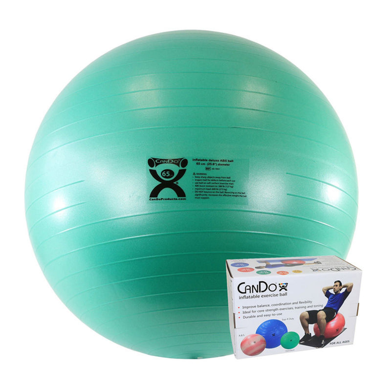 Cando® Inflatable Exercise Ball Economy Set, Sold As 1/Each Fabrication 30-1846