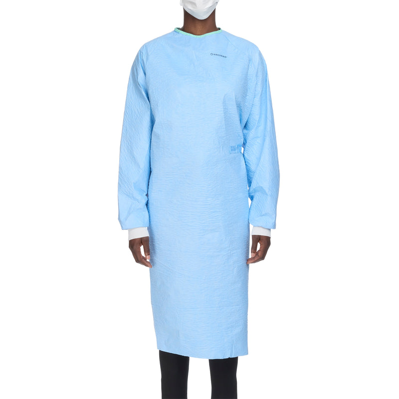 Aero Blue Surgical Gown With Towel, Large, Sold As 1/Each O&M 41733
