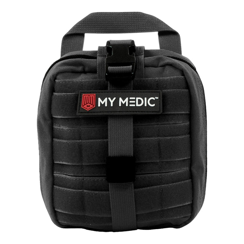My Medic Myfak First Aid Kit, Medical Supplies For Survival, Black, Sold As 1/Each Mymedic Mm-Kit-U-Med-Blk-Stn-V2
