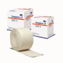 ELASTIC TUBULAR SUPPORT BANDAGE COMPERM® LF 7 INCH X 11 YARD STANDARD COMPRESSION PULL ON NATURAL SIZE J , SOLD AS 1/BOX, HARTMANN 83080000