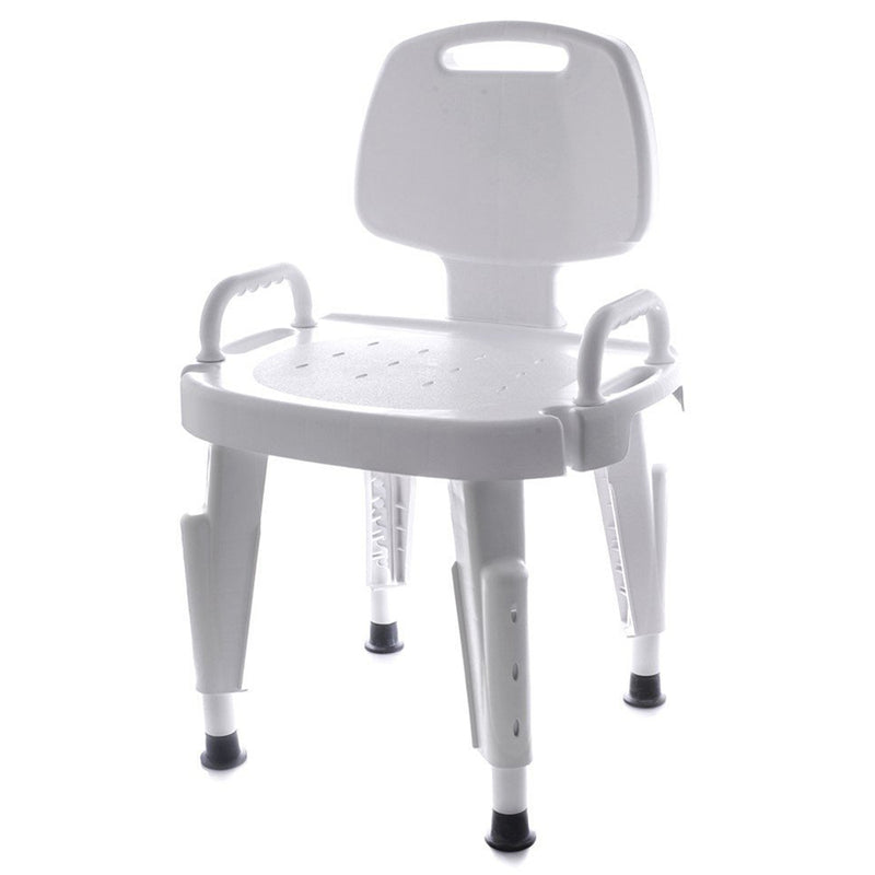 Maddak Adjustable Shower Seat With Arms And Back, Sold As 1/Each Maddak 727142121