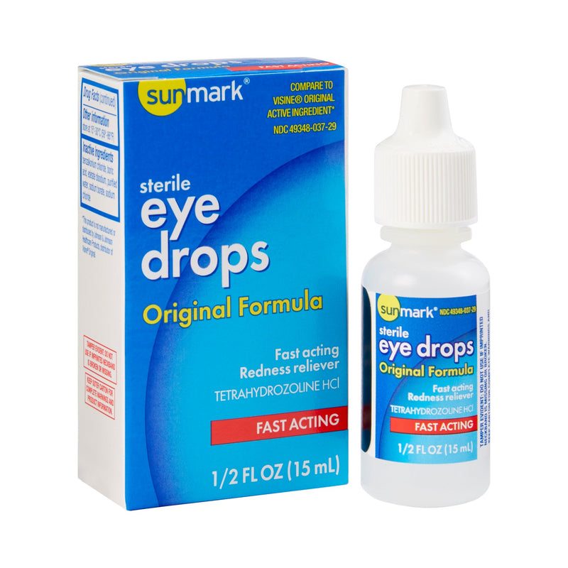 Sunmark® Sterile Eye Drops Original Formula, Sold As 1/Each Mckesson 49348003729