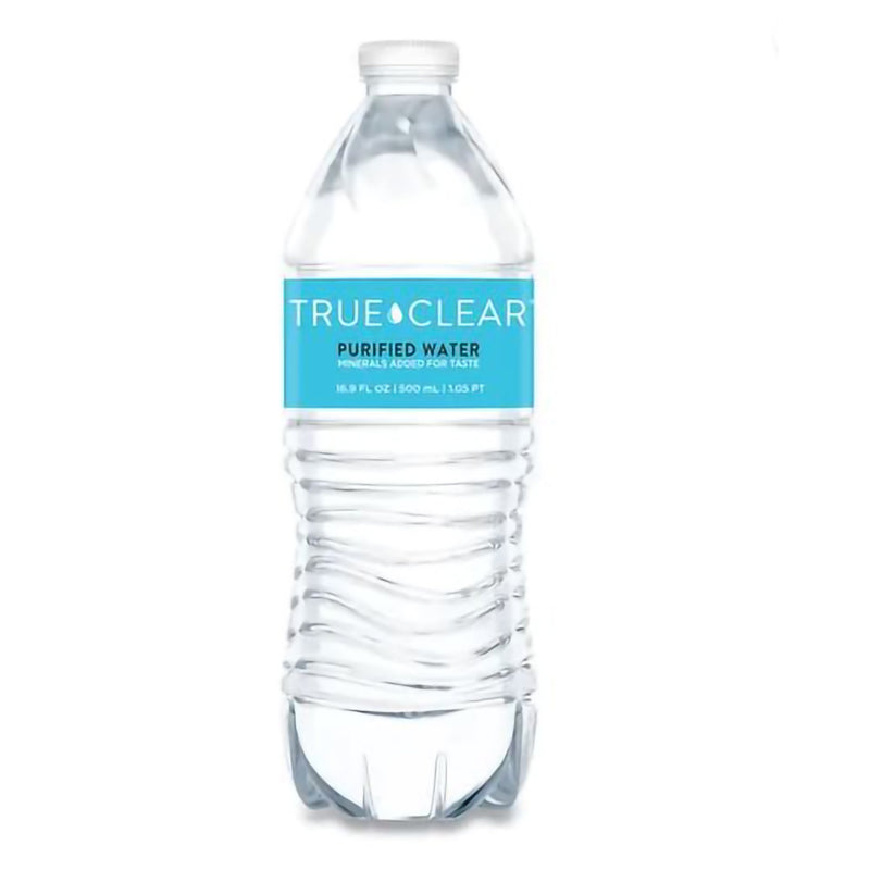 True Clear® Purified Water, 16.9-Ounce Bottle, Sold As 24/Carton Lagasse Tcltrc05L24Plt