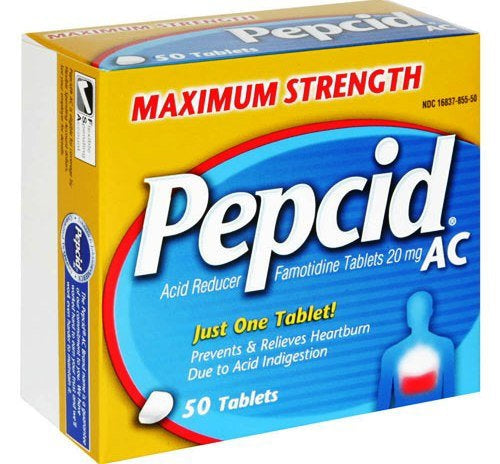 Pepcid® Ac Famotidine Antacid, Sold As 1/Box J 16837085550