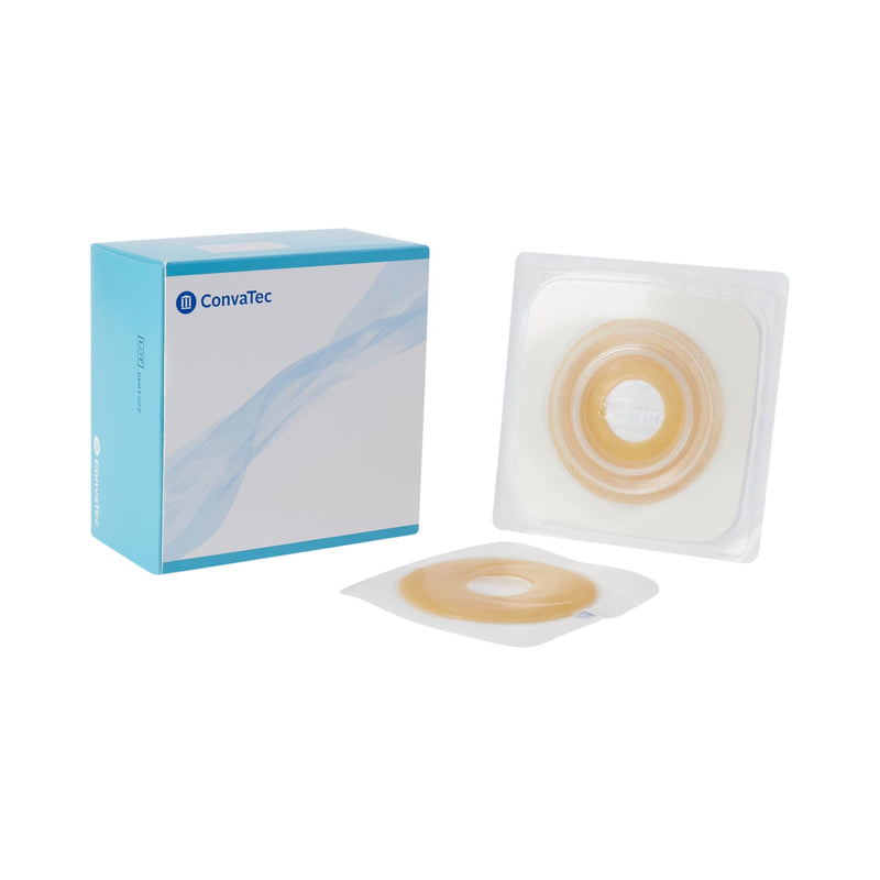 Sur-Fit Natura® Stomahesive® Ostomy Barrier With 1¼-1¾ Inch Stoma Opening, Sold As 10/Box Convatec 411805