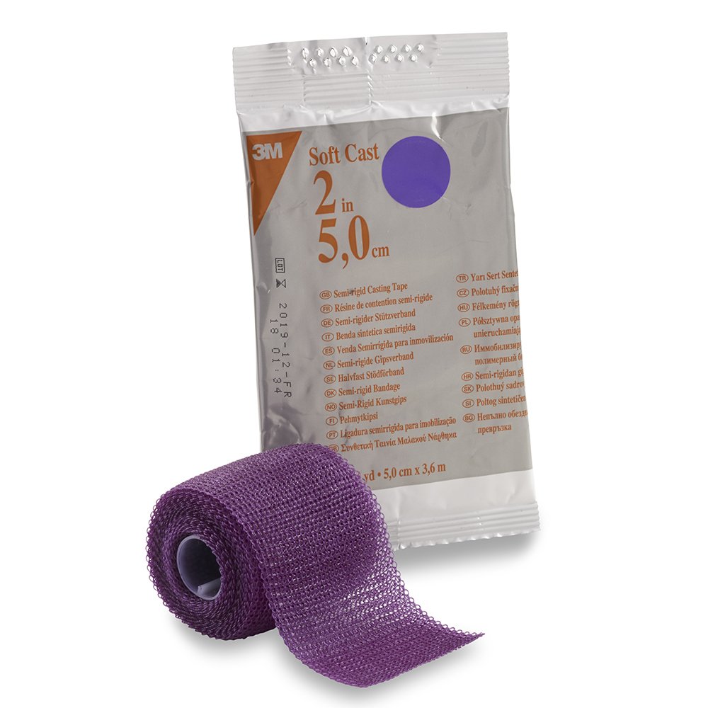 3M™ Scotchcast™ Soft Cast Tape, Purple, 2 Inch X 12 Foot, Sold As 10/Case 3M 82102U