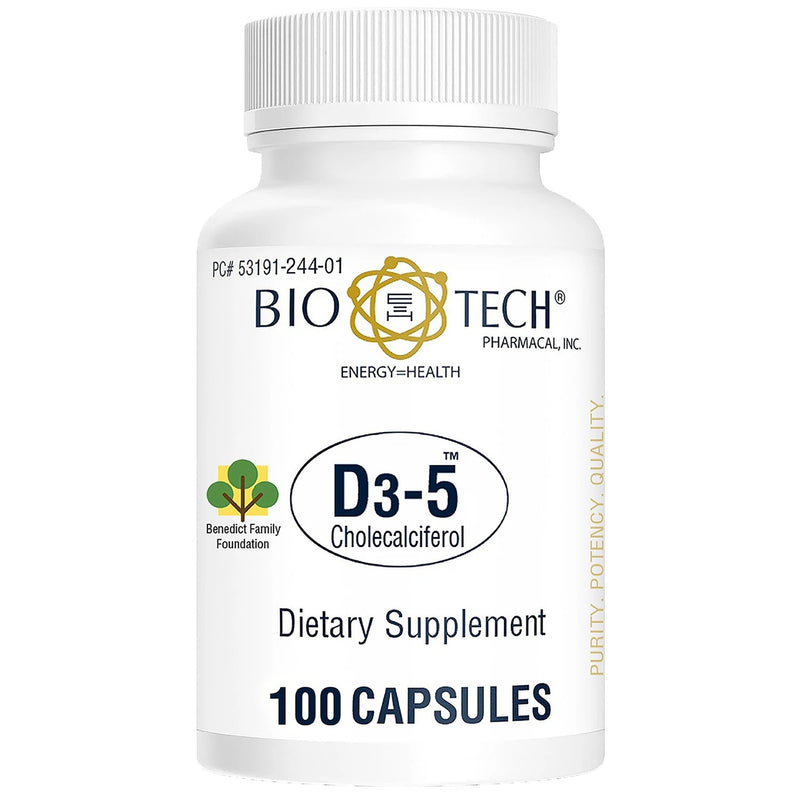 Bio Tech™ Vitamin D-3 Vitamin Supplement, Sold As 1/Bottle Bio 53191024401