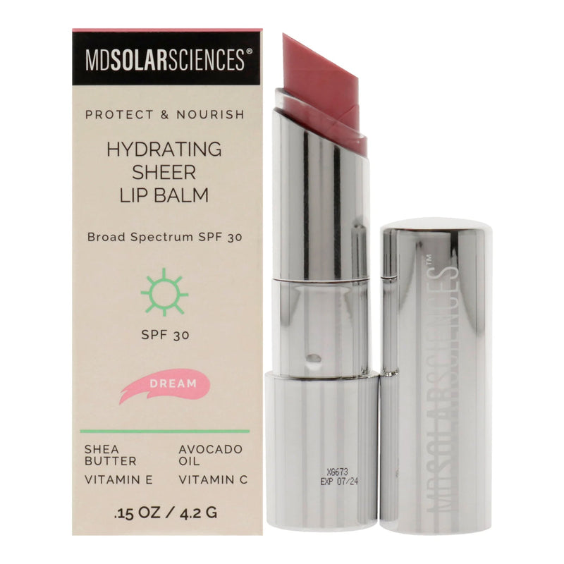 Mdsolarsciences® Hydrating Sheer Lip Balm, Dream (Pink), Sold As 6/Pack Mdsolarsciences 176001