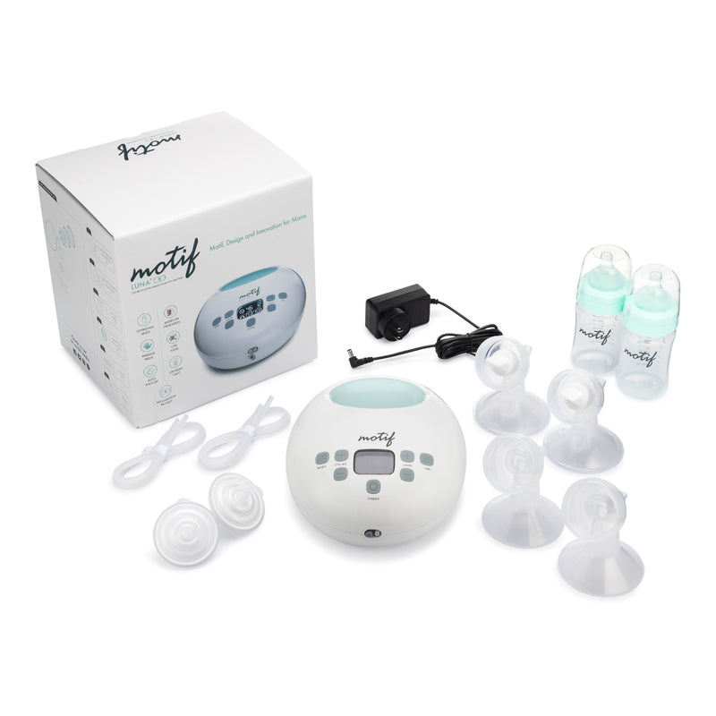 Luna Double Electric Breast Pump Kit, Sold As 4/Case Motif Aaa0013-20