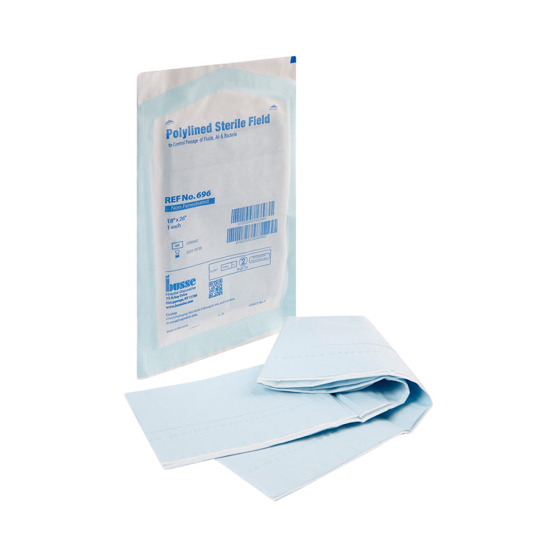 Busse Hospital Sterile Field General Purpose Drape, 18 X 26 Inch, Sold As 50/Box Busse 696