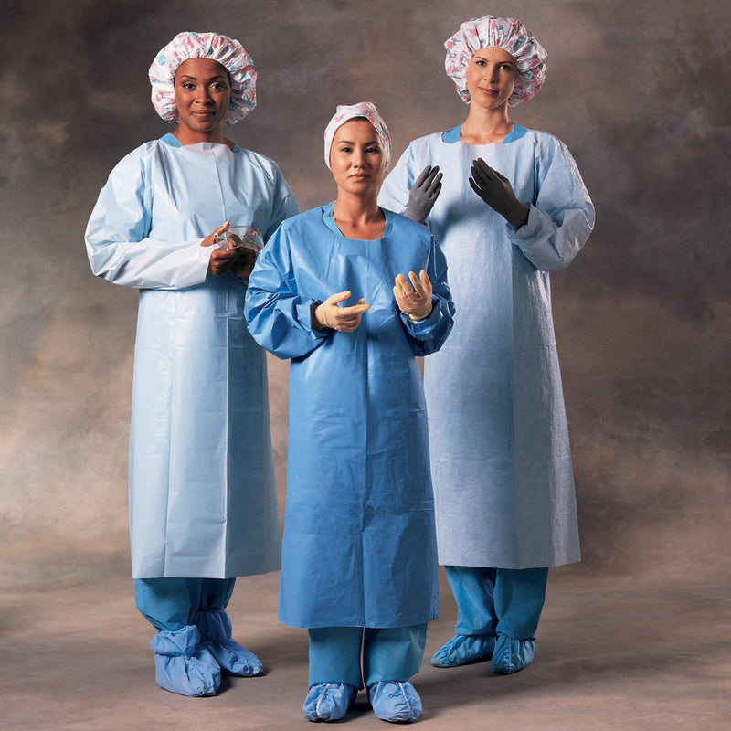 Halyard Over-The-Head Protective Procedure Gown, Sold As 100/Case O&M 69602