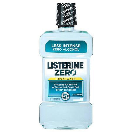 Listerine® Zero® Mouthwash, Sold As 1/Each J 31254742832
