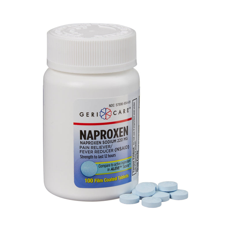 Geri-Care Naproxen Sodium Pain Relief, Sold As 1/Bottle Geri-Care 951-01-Gcp