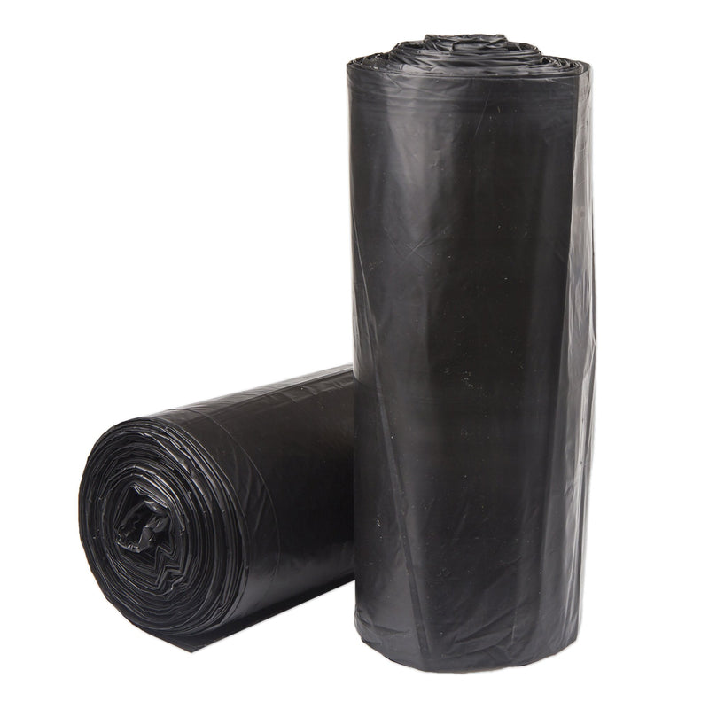 Mckesson Trash Can Liners, Extra Heavy Duty Plus, Black, 45 Gal., Sold As 150/Case Mckesson S404822K