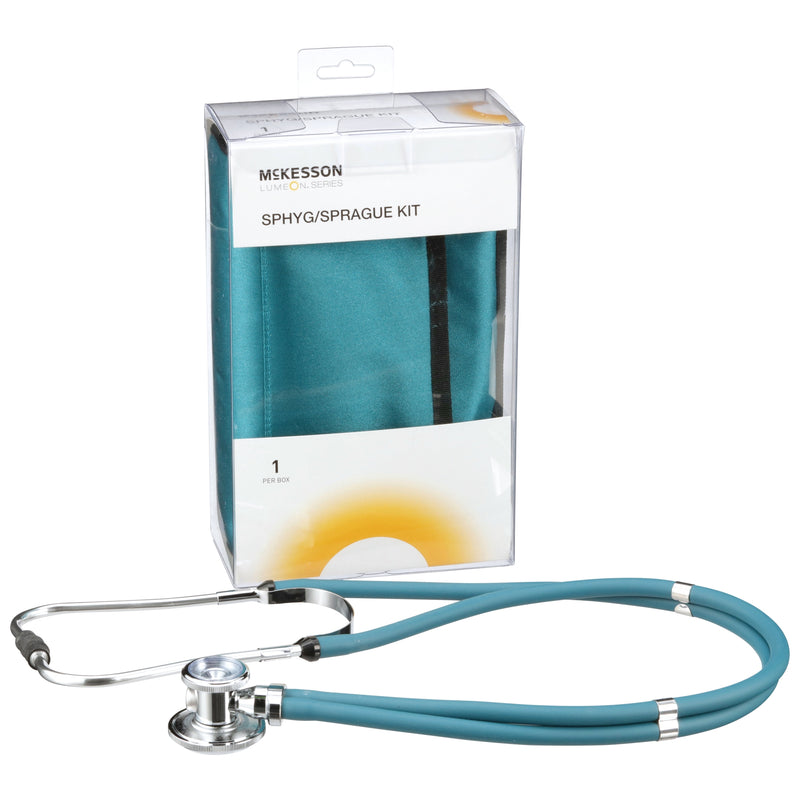 Mckesson Lumeon™ Aneroid Sphygmomanometer/Sprague Kit, Sold As 10/Case Mckesson 01-768-641-11Atlgm