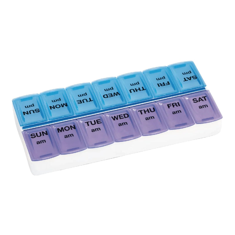 Apex® Weekly Twice-A-Day Pill Organizer, Sold As 1/Each Patterson 554844
