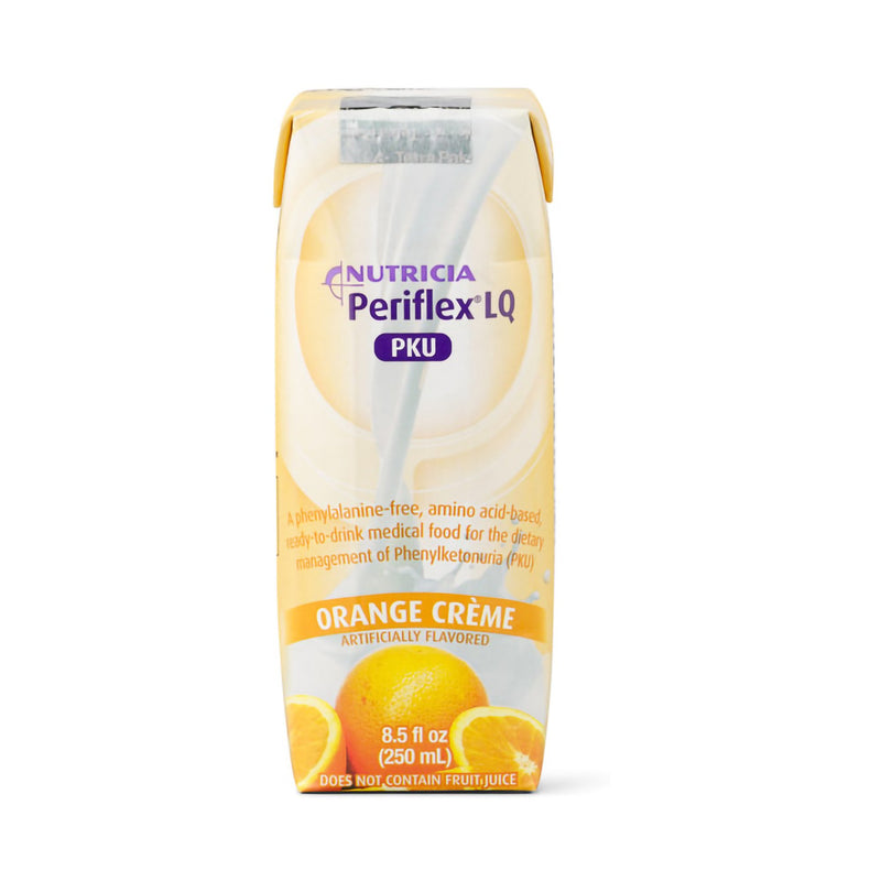 Periflex® Lq Tropical Orange Crème Pku Oral Supplement, 8.5 Oz. Carton, Sold As 18/Case Nutricia 113359
