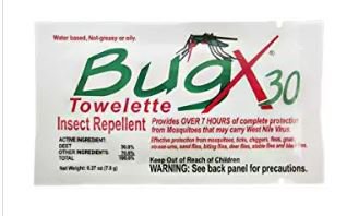 Bugx® 30 Insect Repellent With Deet, Sold As 300/Case Coretex 12643